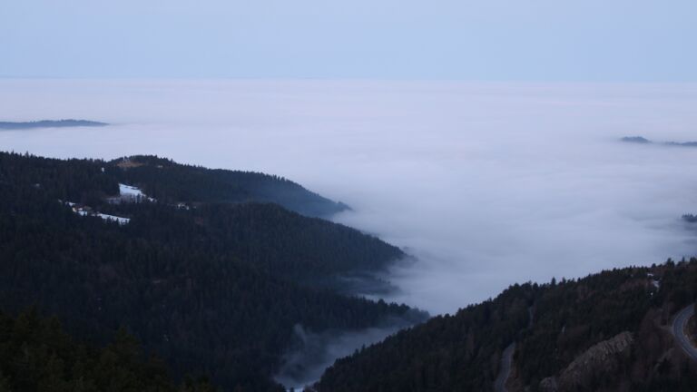 Dieses Bild zeigt eine Webcam-Aufnahme vom Achertal, aufgenommen am Sonntag, den 18.01.2026 um 07:40 Uhr. Die Temperatur betrug 6.1°C.