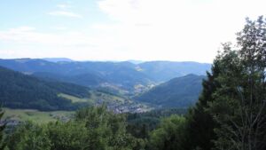 Dieses Bild zeigt eine Webcam-Aufnahme vom Achertal, aufgenommen am Freitag, den 17.07.2026 um 17:50 Uhr. Die Temperatur betrug 23.6°C.