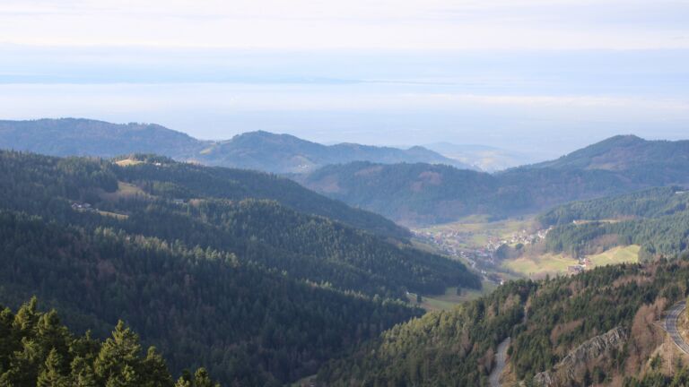 Dieses Bild zeigt eine Webcam-Aufnahme vom Achertal, aufgenommen am Samstag, den 20.12.2025 um 12:40 Uhr. Die Temperatur betrug 10.1°C.