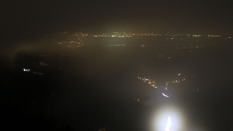 Dieses Bild zeigt eine Webcam-Aufnahme vom Achertal, aufgenommen am Freitag, den 09.01.2026 um 05:30 Uhr. Die Temperatur betrug 1.8°C.