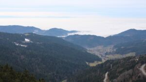 Dieses Bild zeigt eine Webcam-Aufnahme vom Achertal, aufgenommen am Mittwoch, den 04.02.2026 um 14:50 Uhr. Die Temperatur betrug 2.1°C.