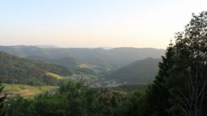 Dieses Bild zeigt eine Webcam-Aufnahme vom Achertal, aufgenommen am Montag, den 25.05.2026 um 20:30 Uhr. Die Temperatur betrug 24.8°C.
