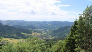 Dieses Bild zeigt eine Webcam-Aufnahme vom Achertal, aufgenommen am Freitag, den 05.06.2026 um 14:30 Uhr. Die Temperatur betrug 13.1°C.