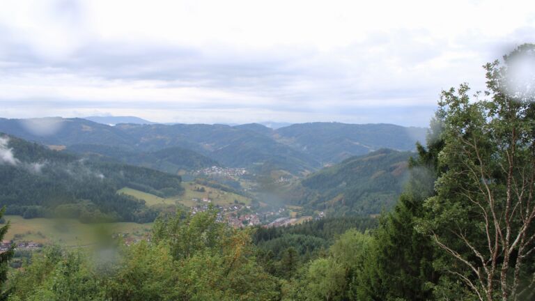 Dieses Bild zeigt eine Webcam-Aufnahme vom Achertal, aufgenommen am Freitag, den 28.08.2026 um 11:40 Uhr. Die Temperatur betrug 18.8°C.