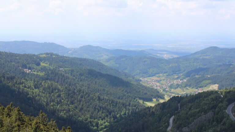 Dieses Bild zeigt eine Webcam-Aufnahme vom Achertal, aufgenommen am Samstag, den 17.05.2025 um 14:10 Uhr. Die Temperatur betrug 11.6°C.