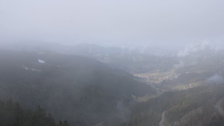 Dieses Bild zeigt eine Webcam-Aufnahme vom Achertal, aufgenommen am Samstag, den 07.02.2026 um 10:30 Uhr. Die Temperatur betrug 4.9°C.