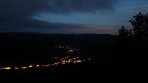 Dieses Bild zeigt eine Webcam-Aufnahme vom Achertal, aufgenommen am Montag, den 14.09.2026 um 06:10 Uhr. Die Temperatur betrug 13.4°C.