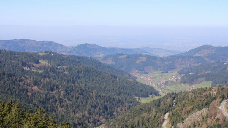 Dieses Bild zeigt eine Webcam-Aufnahme vom Achertal, aufgenommen am Samstag, den 11.04.2026 um 11:50 Uhr. Die Temperatur betrug 14.9°C.