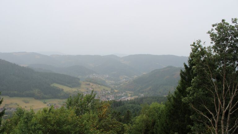 Dieses Bild zeigt eine Webcam-Aufnahme vom Achertal, aufgenommen am Freitag, den 21.08.2026 um 12:10 Uhr. Die Temperatur betrug 16.1°C.