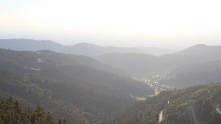 Dieses Bild zeigt eine Webcam-Aufnahme vom Achertal, aufgenommen am Donnerstag, den 07.08.2025 um 19:40 Uhr. Die Temperatur betrug 20.2°C.