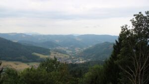 Dieses Bild zeigt eine Webcam-Aufnahme vom Achertal, aufgenommen am Dienstag, den 18.08.2026 um 08:30 Uhr. Die Temperatur betrug 17.3°C.