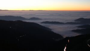 Dieses Bild zeigt eine Webcam-Aufnahme vom Achertal, aufgenommen am Montag, den 29.12.2025 um 17:40 Uhr. Die Temperatur betrug 1.1°C.