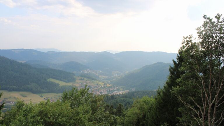 Dieses Bild zeigt eine Webcam-Aufnahme vom Achertal, aufgenommen am Freitag, den 31.07.2026 um 18:30 Uhr. Die Temperatur betrug 30.9°C.
