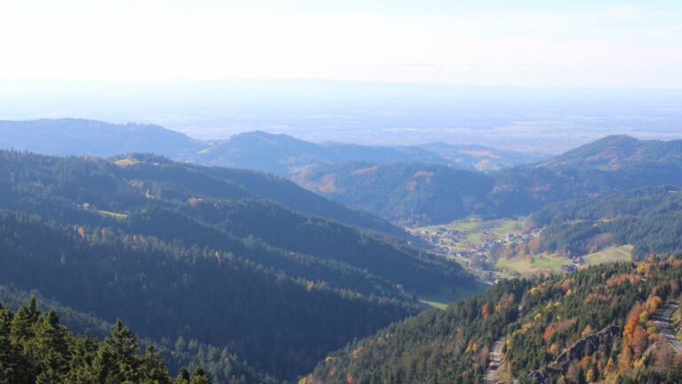 Dieses Bild zeigt eine Webcam-Aufnahme vom Achertal, aufgenommen am Donnerstag, den 30.10.2025 um 14:30 Uhr. Die Temperatur betrug 6.7°C.