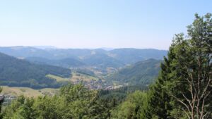 Dieses Bild zeigt eine Webcam-Aufnahme vom Achertal, aufgenommen am Mittwoch, den 29.07.2026 um 13:10 Uhr. Die Temperatur betrug 30.8°C.