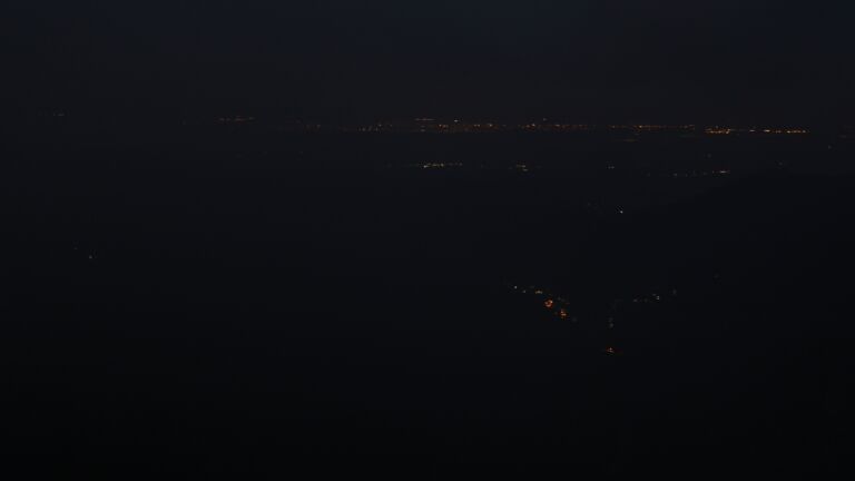 Dieses Bild zeigt eine Webcam-Aufnahme vom Achertal, aufgenommen am Samstag, den 11.10.2025 um 06:40 Uhr. Die Temperatur betrug 5.2°C.