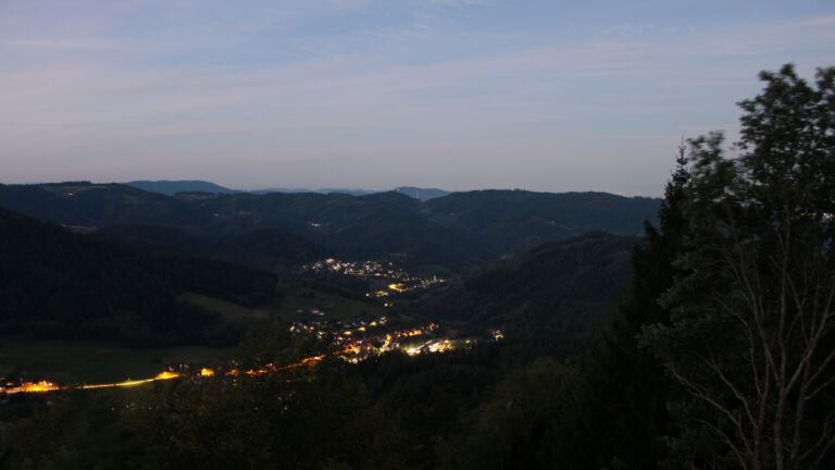 Dieses Bild zeigt eine Webcam-Aufnahme vom Achertal, aufgenommen am Dienstag, den 29.09.2026 um 06:40 Uhr. Die Temperatur betrug 21.4°C.