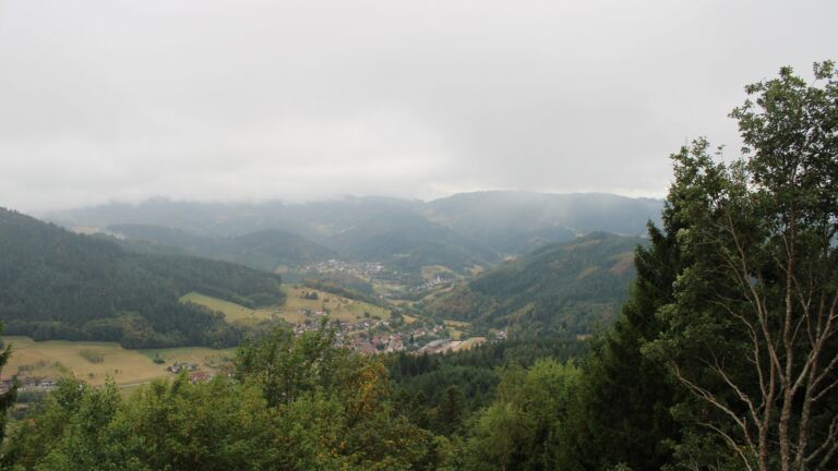 Dieses Bild zeigt eine Webcam-Aufnahme vom Achertal, aufgenommen am Donnerstag, den 20.08.2026 um 14:10 Uhr. Die Temperatur betrug 16.1°C.