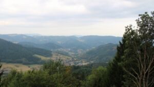 Dieses Bild zeigt eine Webcam-Aufnahme vom Achertal, aufgenommen am Dienstag, den 18.08.2026 um 08:20 Uhr. Die Temperatur betrug 17.4°C.