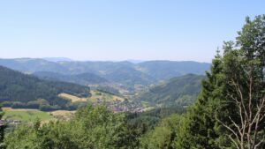 Dieses Bild zeigt eine Webcam-Aufnahme vom Achertal, aufgenommen am Donnerstag, den 25.06.2026 um 12:30 Uhr. Die Temperatur betrug 31.7°C.
