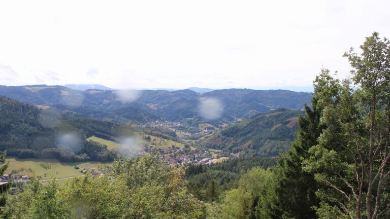 Dieses Bild zeigt eine Webcam-Aufnahme vom Achertal, aufgenommen am Sonntag, den 30.08.2026 um 14:30 Uhr. Die Temperatur betrug 17.7°C.