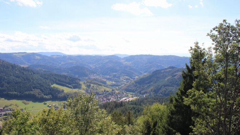 Dieses Bild zeigt eine Webcam-Aufnahme vom Achertal, aufgenommen am Samstag, den 05.09.2026 um 15:50 Uhr. Die Temperatur betrug 24.8°C.