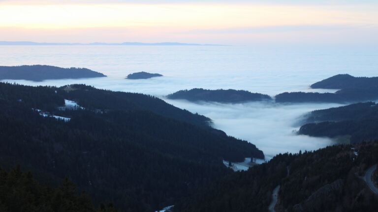 Dieses Bild zeigt eine Webcam-Aufnahme vom Achertal, aufgenommen am Dienstag, den 20.01.2026 um 17:00 Uhr. Die Temperatur betrug 6.6°C.