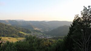 Dieses Bild zeigt eine Webcam-Aufnahme vom Achertal, aufgenommen am Montag, den 27.07.2026 um 20:30 Uhr. Die Temperatur betrug 19.6°C.
