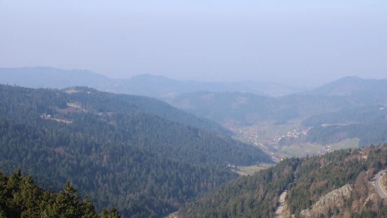 Dieses Bild zeigt eine Webcam-Aufnahme vom Achertal, aufgenommen am Sonntag, den 08.03.2026 um 10:40 Uhr. Die Temperatur betrug 13.8°C.