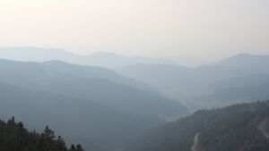 Dieses Bild zeigt eine Webcam-Aufnahme vom Achertal, aufgenommen am Sonntag, den 08.03.2026 um 16:50 Uhr. Die Temperatur betrug 11.1°C.