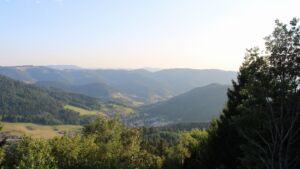 Dieses Bild zeigt eine Webcam-Aufnahme vom Achertal, aufgenommen am Mittwoch, den 29.07.2026 um 19:50 Uhr. Die Temperatur betrug 31.9°C.