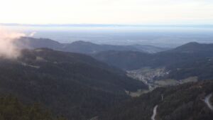 Dieses Bild zeigt eine Webcam-Aufnahme vom Achertal, aufgenommen am Samstag, den 29.11.2025 um 16:40 Uhr. Die Temperatur betrug 5.5°C.