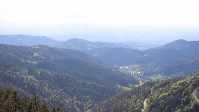 Dieses Bild zeigt eine Webcam-Aufnahme vom Achertal, aufgenommen am Montag, den 12.05.2025 um 18:10 Uhr. Die Temperatur betrug 16°C.