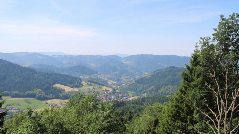 Dieses Bild zeigt eine Webcam-Aufnahme vom Achertal, aufgenommen am Dienstag, den 23.06.2026 um 12:10 Uhr. Die Temperatur betrug 30.3°C.