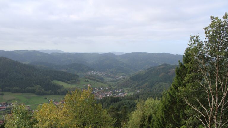 Dieses Bild zeigt eine Webcam-Aufnahme vom Achertal, aufgenommen am Montag, den 26.10.2026 um 09:40 Uhr. Die Temperatur betrug 6°C.