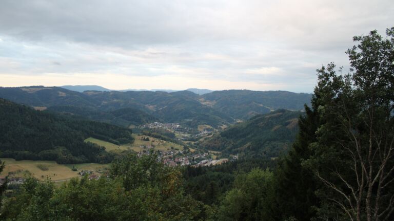 Dieses Bild zeigt eine Webcam-Aufnahme vom Achertal, aufgenommen am Donnerstag, den 20.08.2026 um 06:50 Uhr. Die Temperatur betrug 17.3°C.
