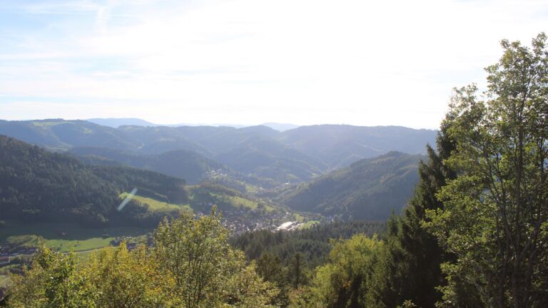 Dieses Bild zeigt eine Webcam-Aufnahme vom Achertal, aufgenommen am Donnerstag, den 15.10.2026 um 16:10 Uhr. Die Temperatur betrug 20.8°C.