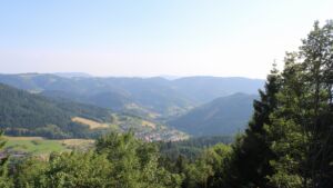 Dieses Bild zeigt eine Webcam-Aufnahme vom Achertal, aufgenommen am Donnerstag, den 25.06.2026 um 18:50 Uhr. Die Temperatur betrug 35.4°C.