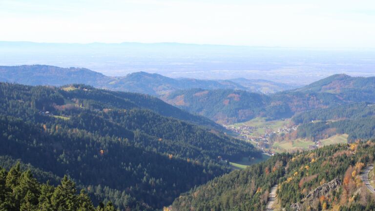 Dieses Bild zeigt eine Webcam-Aufnahme vom Achertal, aufgenommen am Dienstag, den 04.11.2025 um 12:50 Uhr. Die Temperatur betrug 12.4°C.