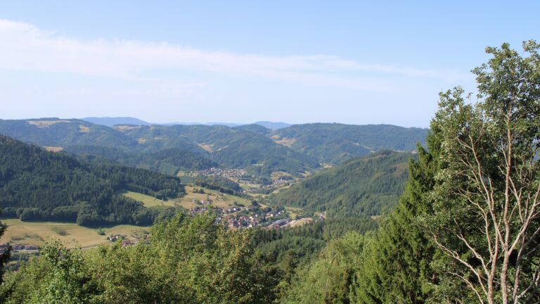 Dieses Bild zeigt eine Webcam-Aufnahme vom Achertal, aufgenommen am Montag, den 10.08.2026 um 10:40 Uhr. Die Temperatur betrug 29.8°C.