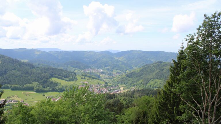 Dieses Bild zeigt eine Webcam-Aufnahme vom Achertal, aufgenommen am Donnerstag, den 21.05.2026 um 12:10 Uhr. Die Temperatur betrug 19.1°C.