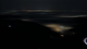 Dieses Bild zeigt eine Webcam-Aufnahme vom Achertal, aufgenommen am Montag, den 19.01.2026 um 21:10 Uhr. Die Temperatur betrug 6.4°C.