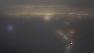 Dieses Bild zeigt eine Webcam-Aufnahme vom Achertal, aufgenommen am Freitag, den 05.12.2025 um 18:00 Uhr. Die Temperatur betrug 0.9°C.