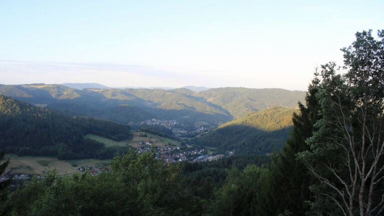 Dieses Bild zeigt eine Webcam-Aufnahme vom Achertal, aufgenommen am Freitag, den 07.08.2026 um 07:00 Uhr. Die Temperatur betrug 15.8°C.