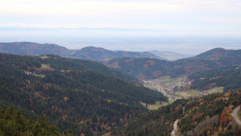 Dieses Bild zeigt eine Webcam-Aufnahme vom Achertal, aufgenommen am Freitag, den 31.10.2025 um 16:00 Uhr. Die Temperatur betrug 10.8°C.