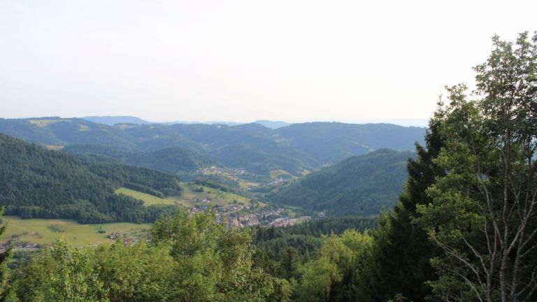 Dieses Bild zeigt eine Webcam-Aufnahme vom Achertal, aufgenommen am Freitag, den 24.07.2026 um 19:30 Uhr. Die Temperatur betrug 25.8°C.