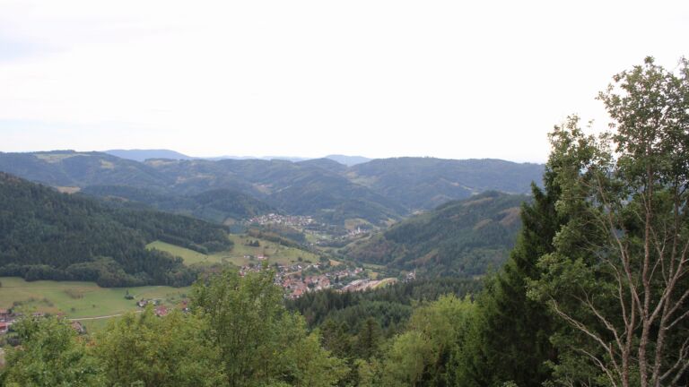 Dieses Bild zeigt eine Webcam-Aufnahme vom Achertal, aufgenommen am Donnerstag, den 03.09.2026 um 16:50 Uhr. Die Temperatur betrug 22.3°C.