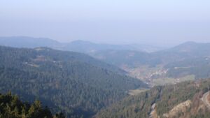 Dieses Bild zeigt eine Webcam-Aufnahme vom Achertal, aufgenommen am Sonntag, den 08.03.2026 um 09:10 Uhr. Die Temperatur betrug 11°C.