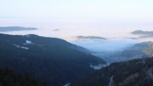 Dieses Bild zeigt eine Webcam-Aufnahme vom Achertal, aufgenommen am Montag, den 19.01.2026 um 09:10 Uhr. Die Temperatur betrug 3.9°C.