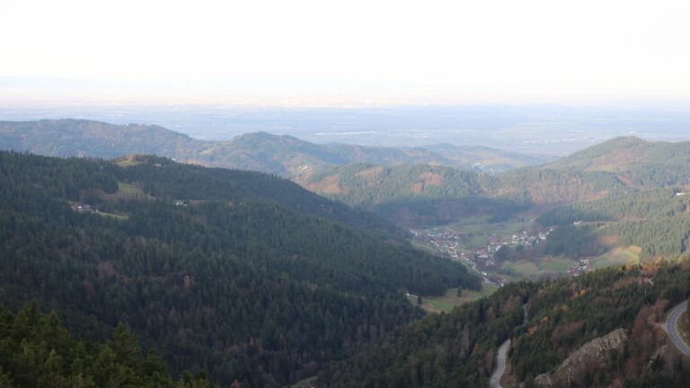 Dieses Bild zeigt eine Webcam-Aufnahme vom Achertal, aufgenommen am Donnerstag, den 13.11.2025 um 08:40 Uhr. Die Temperatur betrug 14.1°C.